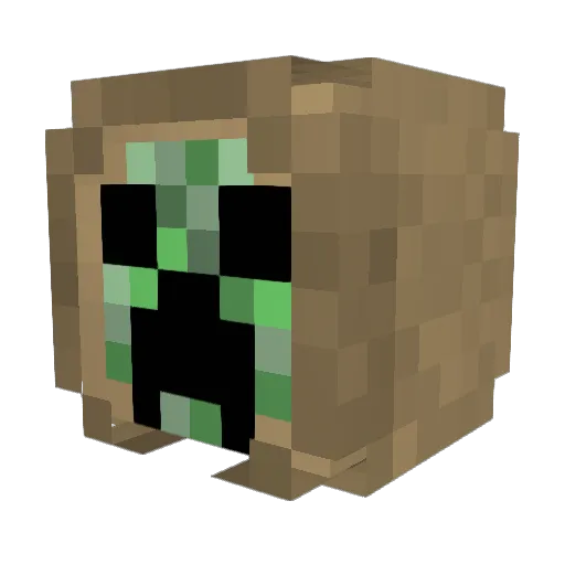 Tankist2804 Minecraft avatar head, 3D render