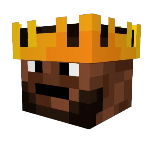 Tankkitukka Minecraft avatar head, 3D render