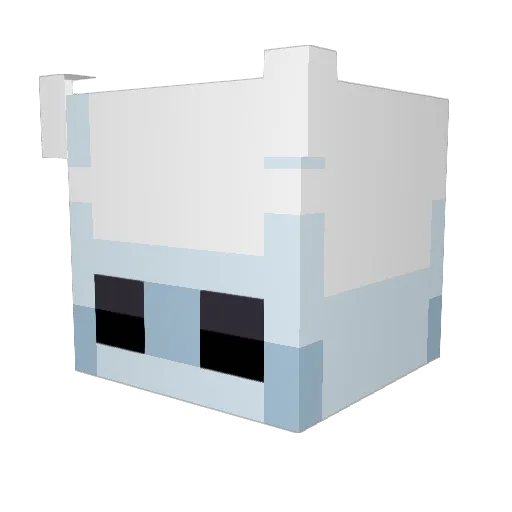 TanklessPlate94 Minecraft avatar head, 3D render