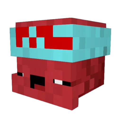 Tanner25 Minecraft avatar head, 3D render