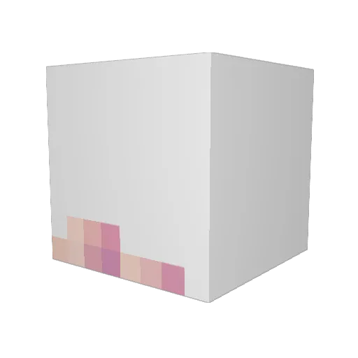 Tanner304 Minecraft avatar head, 3D render