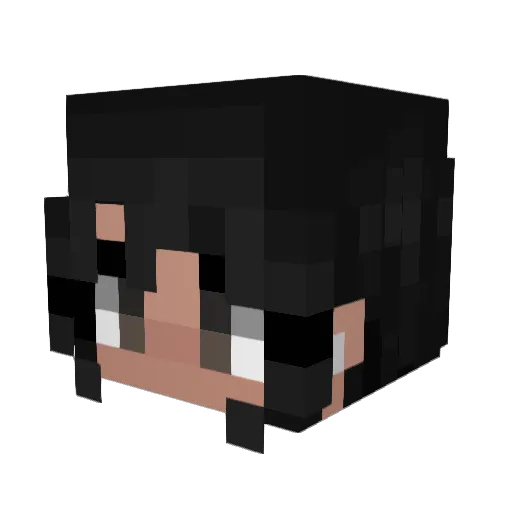 Tanners_EKitten Minecraft avatar head, 3D render