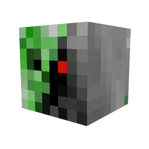 TanoTheMiner Minecraft avatar head, 3D render