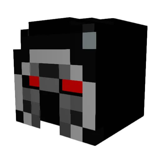 Tanpopo8 Minecraft avatar head, 3D render