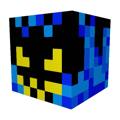 Tansz4782 Minecraft avatar head, 3D render