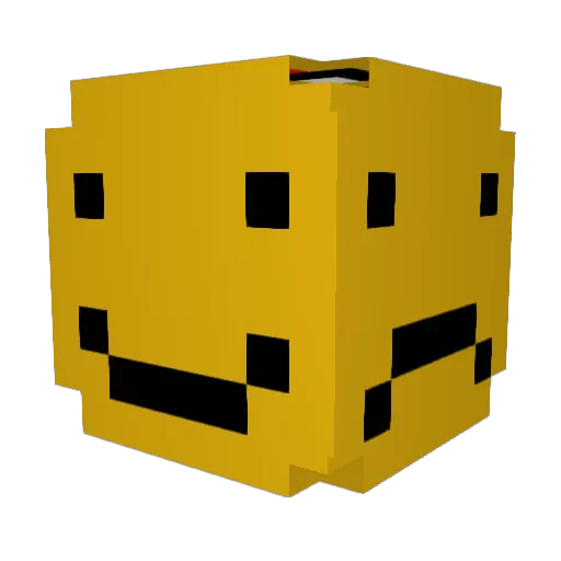 TantalicFinn Minecraft avatar head, 3D render