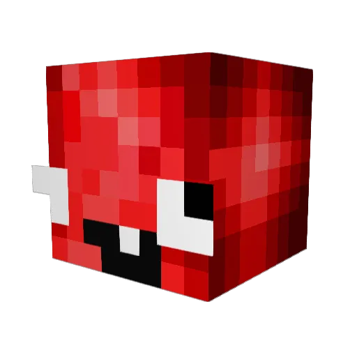 Tanteonkel1 Minecraft avatar head, 3D render