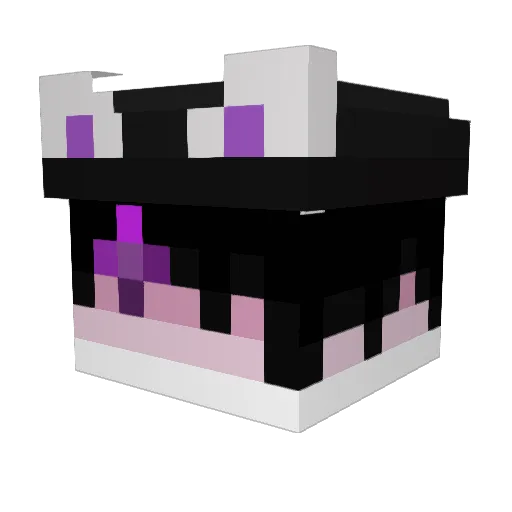 TantoIsHere Minecraft avatar head, 3D render