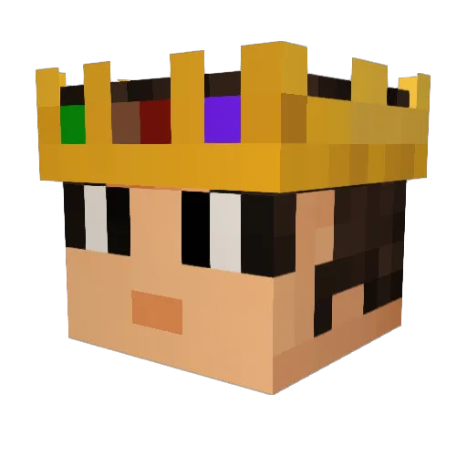 Tanuj_9305 Minecraft avatar head, 3D render