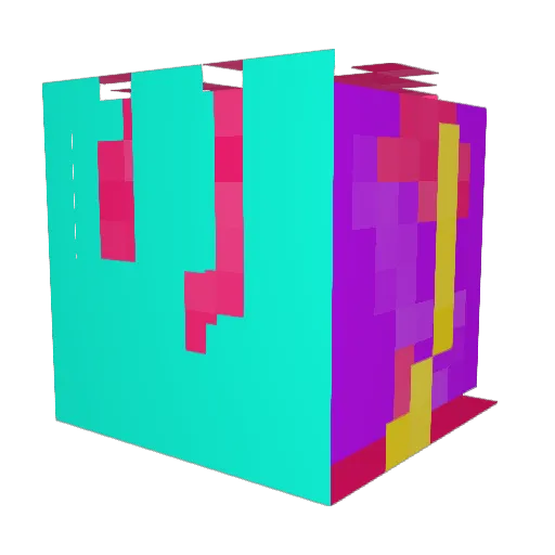 Tanuki123745 Minecraft avatar head, 3D render