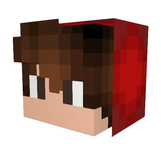 Tanuz03 Minecraft avatar head, 3D render