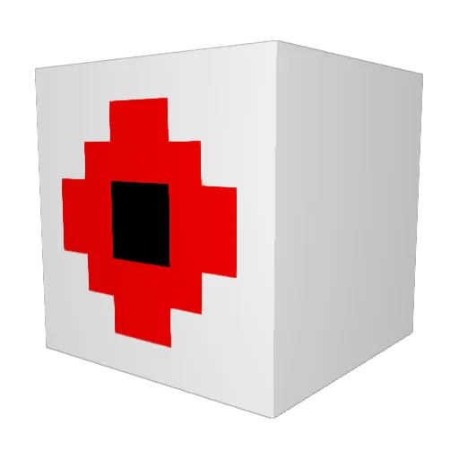 Taotao2 Minecraft avatar head, 3D render
