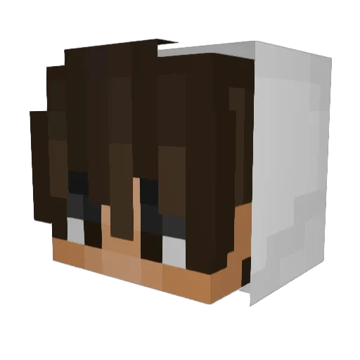 TapGB Minecraft avatar head, 3D render