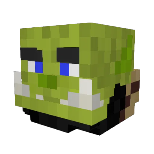 Tapanium87 Minecraft avatar head, 3D render