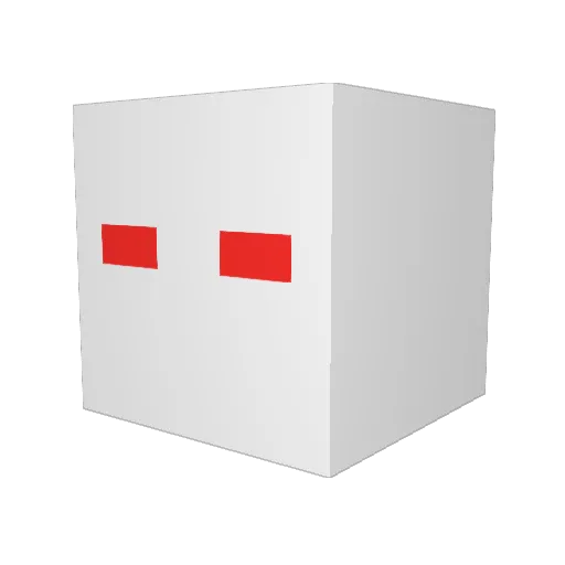 Tapateeo Minecraft avatar head, 3D render