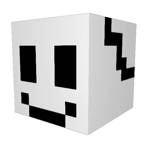 Tapemen5 Minecraft avatar head, 3D render