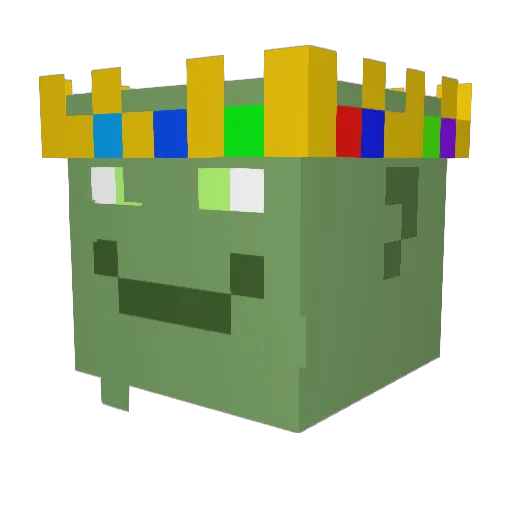 Tappajaetana Minecraft avatar head, 3D render