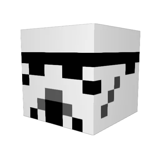 Tappi3001 Minecraft avatar head, 3D render