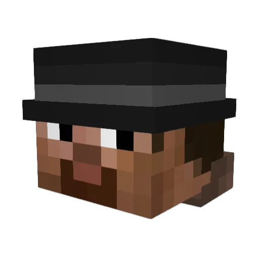 TapuCocoaBK Minecraft avatar head, 3D render