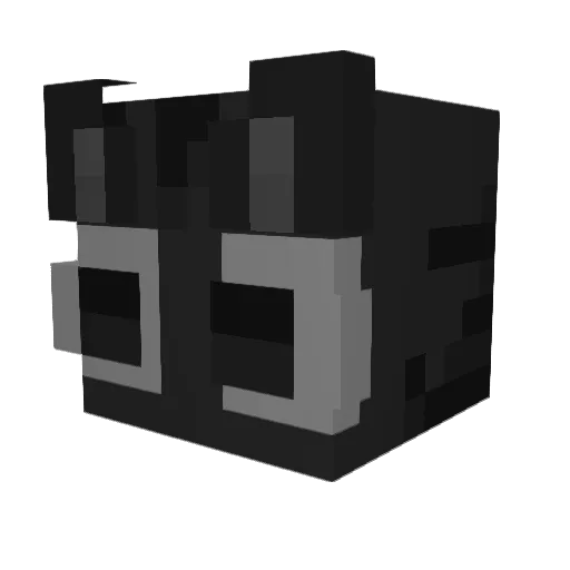 Tapy20 Minecraft avatar head, 3D render