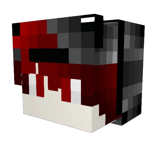 TaquitoLover8 Minecraft avatar head, 3D render
