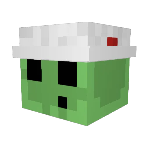 TarTar_uga Minecraft avatar head, 3D render