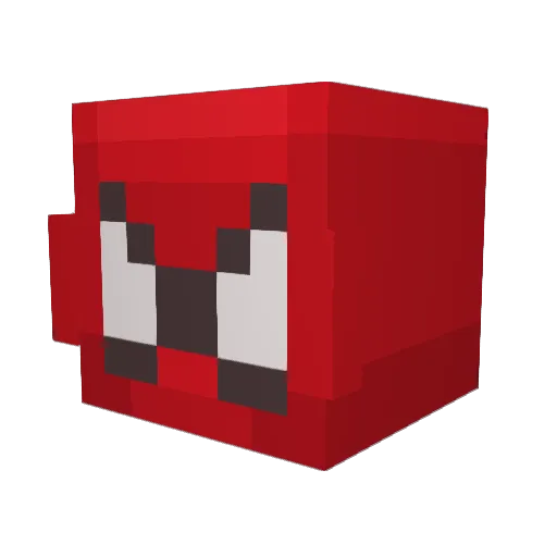 Taralos Minecraft avatar head, 3D render