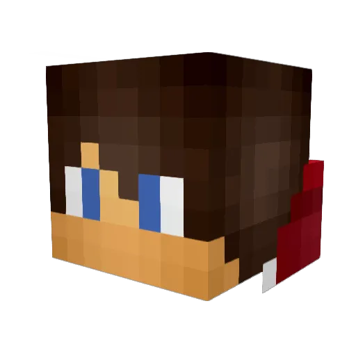 Tarantolo07 Minecraft avatar head, 3D render