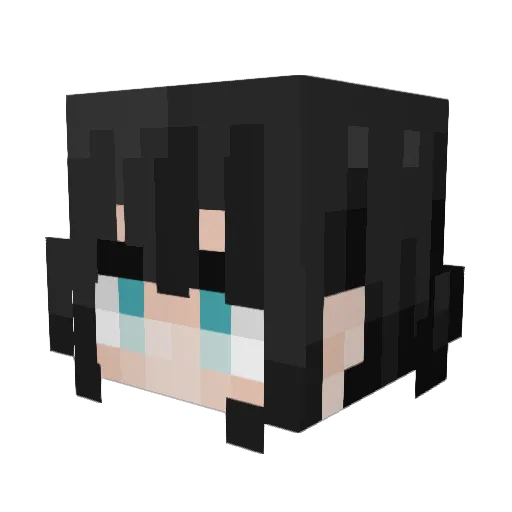 Tarek905 Minecraft avatar head, 3D render