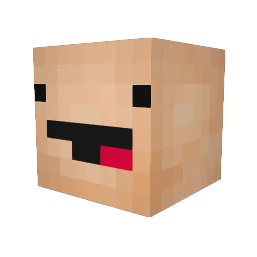 Tarek_11 Minecraft avatar head, 3D render