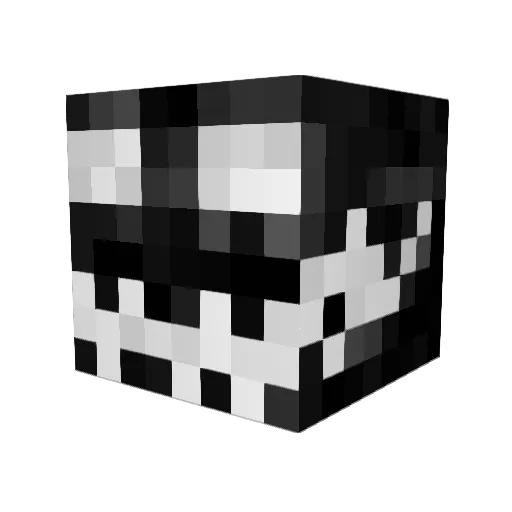 Tareoflight Minecraft avatar head, 3D render