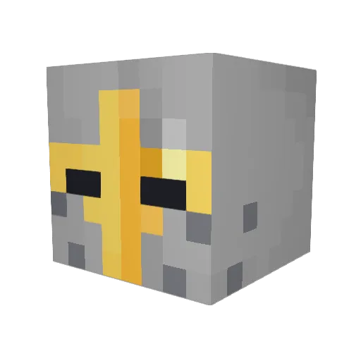 Target__ Minecraft avatar head, 3D render