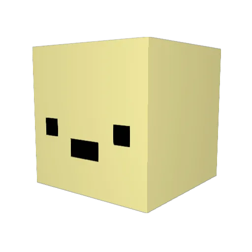Targo2 Minecraft avatar head, 3D render