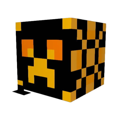 Targoo51 Minecraft avatar head, 3D render