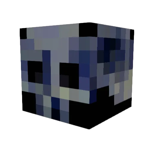 Targorset Minecraft avatar head, 3D render