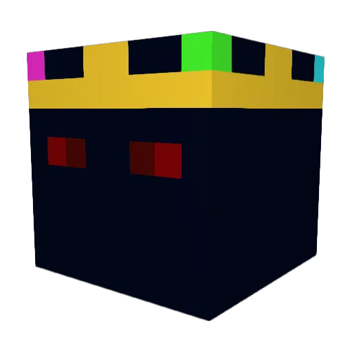 Tariqblox1 Minecraft avatar head, 3D render
