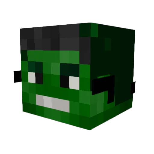 Tarix_98 Minecraft avatar head, 3D render