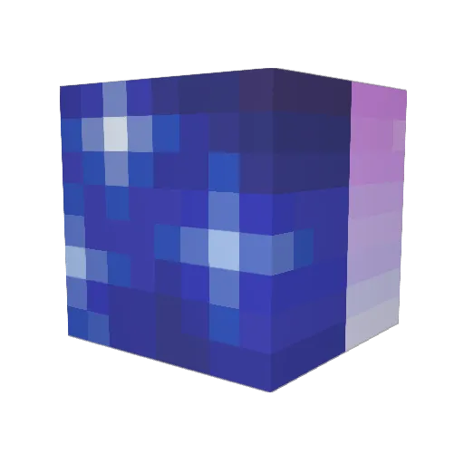Tarkararians Minecraft avatar head, 3D render