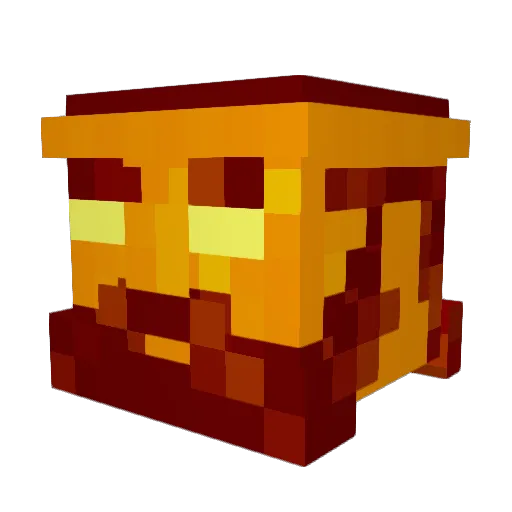 Tarkhunh Minecraft avatar head, 3D render