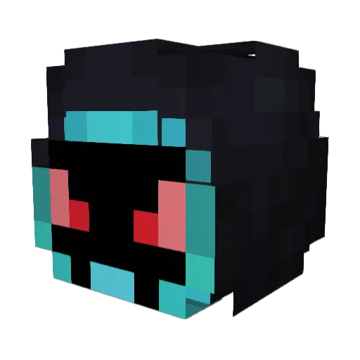 TarmacPRO Minecraft avatar head, 3D render
