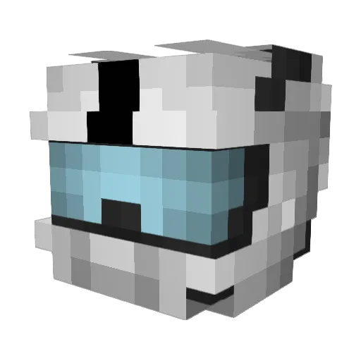 TarponBill Minecraft avatar head, 3D render