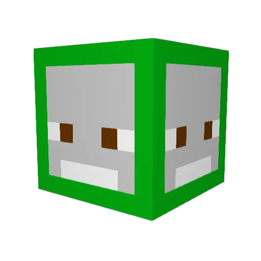 Tarquinnff3 Minecraft avatar head, 3D render