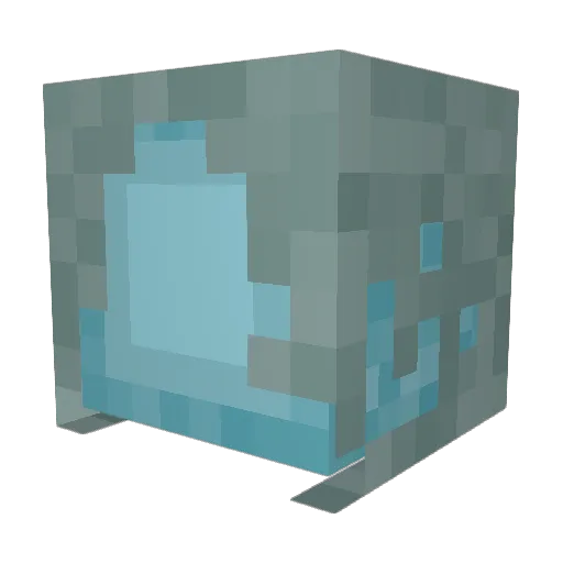 Tarrx_ Minecraft avatar head, 3D render