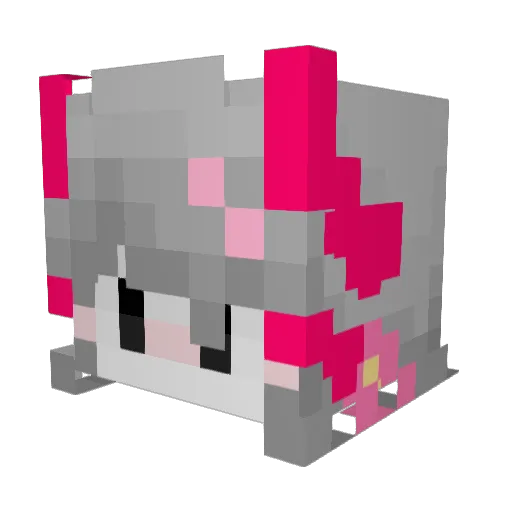 Tarry2theMoon Minecraft avatar head, 3D render