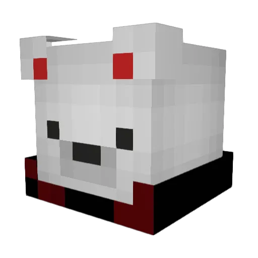 Tartarus737 Minecraft avatar head, 3D render