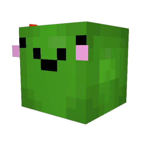 Tartleboiii Minecraft avatar head, 3D render
