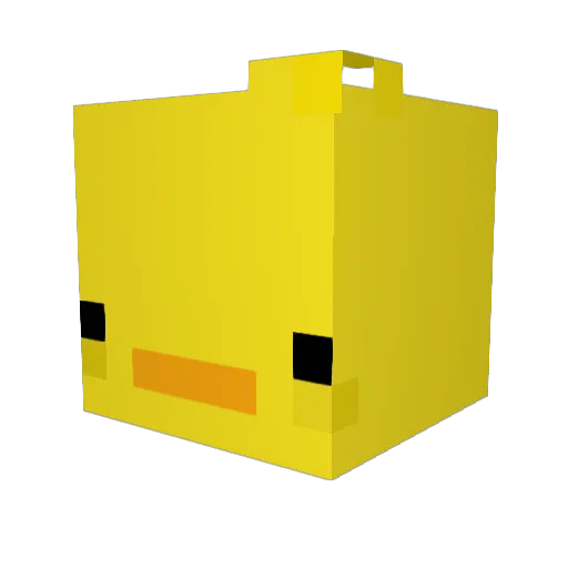TarzHann Minecraft avatar head, 3D render