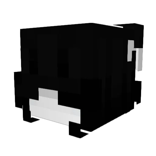 Taschenmesser Minecraft avatar head, 3D render