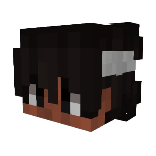 Tasmodia Minecraft avatar head, 3D render