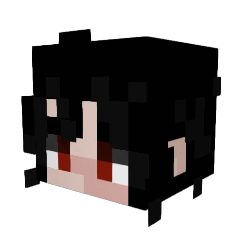 Tasorow Minecraft avatar head, 3D render